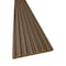 Ejoy Mocha Brown Slat Wood Panels for Walls - Sleek, 4PK WC7G_013 - alternate 4